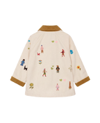 Embroidered Corduroy Jacket