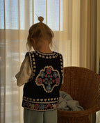 Embroidered Folk Vest